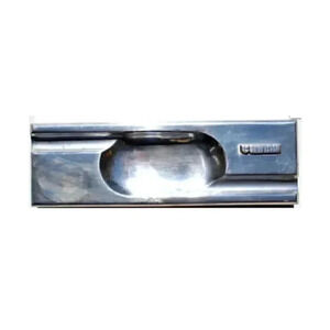 Vtg Custom Univision Television Broadcasting Large Silver Metal Cigar Ashtray